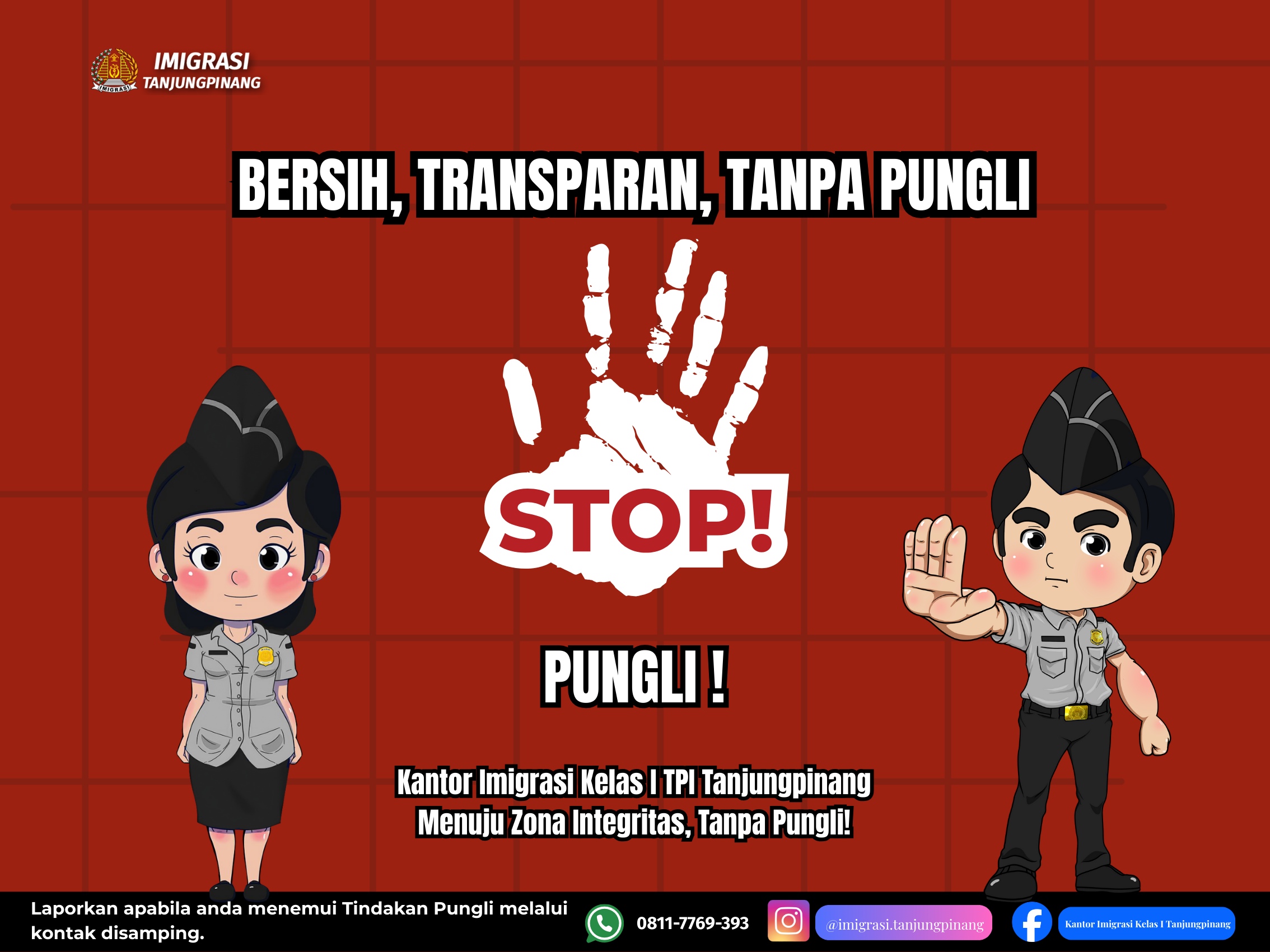 Poster Pelayanan 1080 x 1440 piksel Papan Iklan