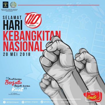Upacara Peringatan Hari Kebangkitan Nasional yang ke-110 di Lingkungan Kantor Wilayah Kementerian Hukum dan HAM Provinsi Kepulauan Riau