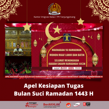 Apel Kesiapan Tugas Bulan Suci Ramadan 1443 H